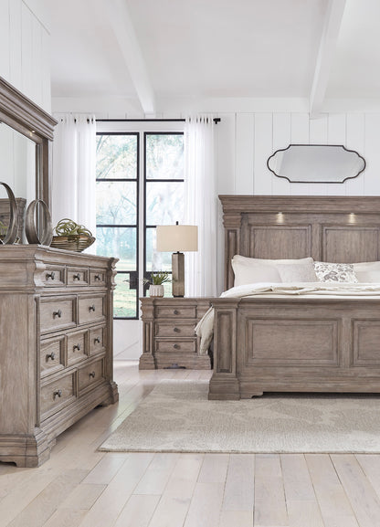 Ashley B916 5-Piece Bedroom Set Light Grayish Brown