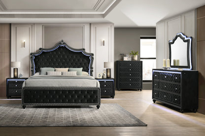Kingdom Bedroom Set Black