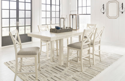 Ashley D642 7-Piece Dining Set Antique White