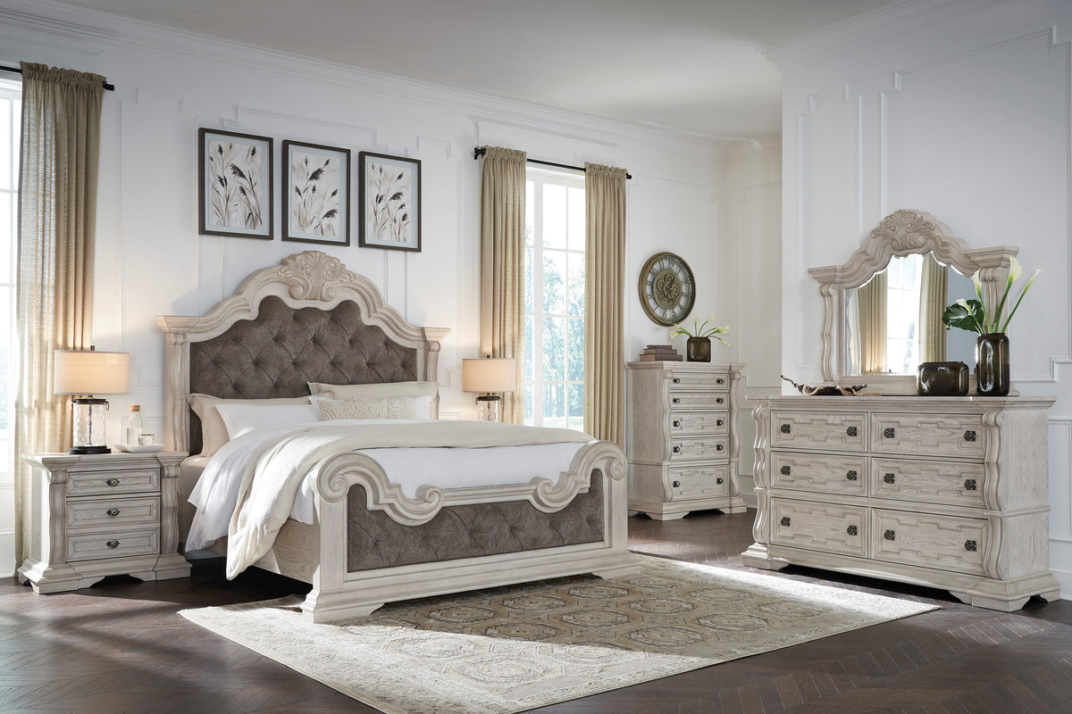 B948 5-Piece Bedroom Set Antique White