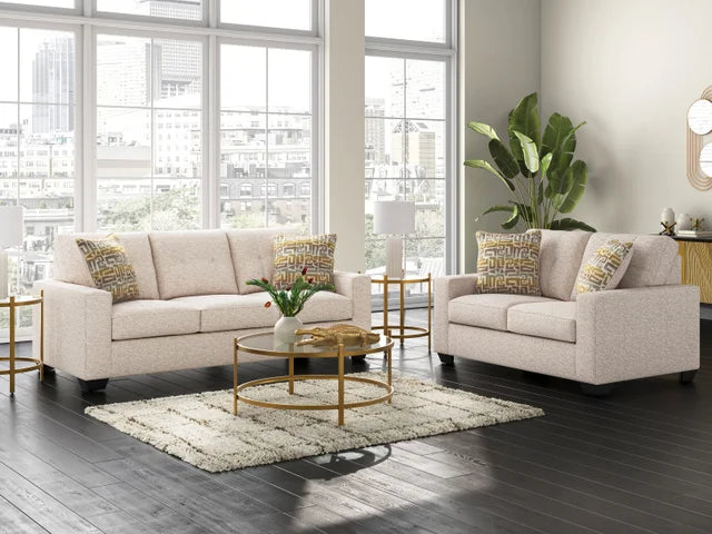 Ashley 292-03 Sofa and Loveseat Set Stone