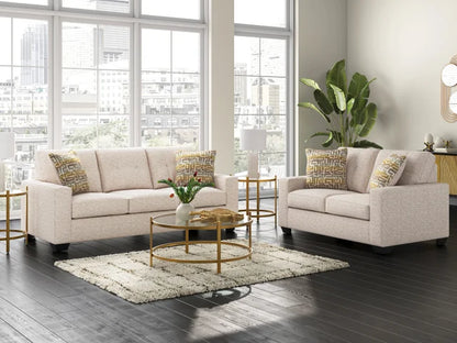 Ashley 292-03 Sofa and Loveseat Set Stone