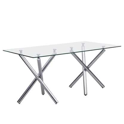 D201 7-Piece Dining Set Gray