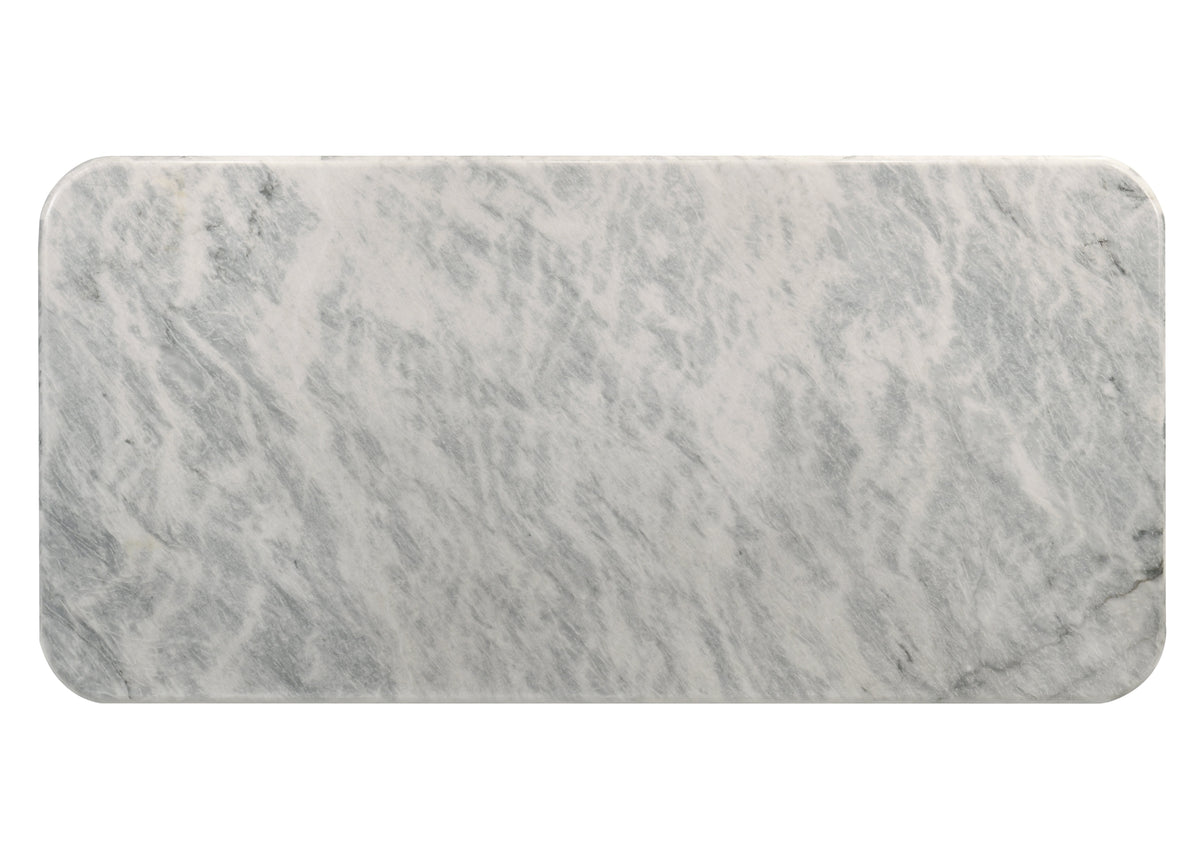 Diva 7-Piece Dining Set White Marble