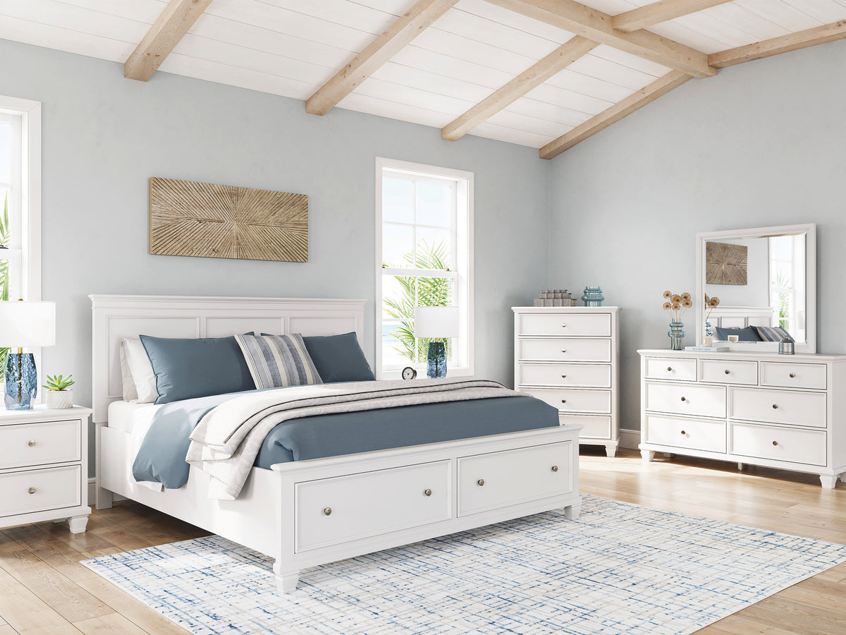 Ashley B680 5-Piece Bedroom Set White