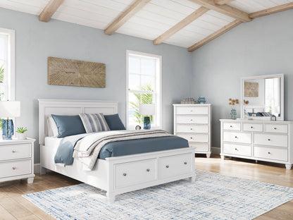 Ashley B680 5-Piece Bedroom Set White