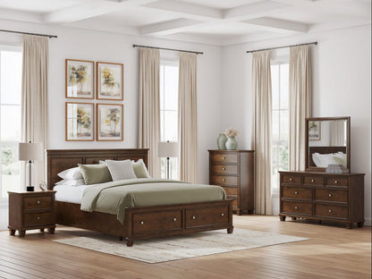 Ashley B685 5-Piece Bedroom Set Brown