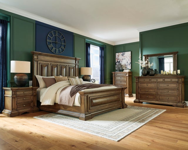 Ashley B949 5-Piece Bedroom Set Brown