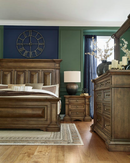 Ashley B949 5-Piece Bedroom Set Brown