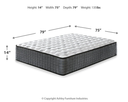 Queen Ultra Luxury Firm Tight Top with Memory Foam Mattress with Adjustable Base in White