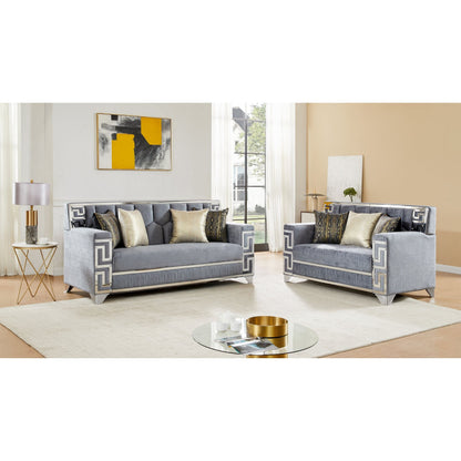 S3700 Hira Living Room Set Grey